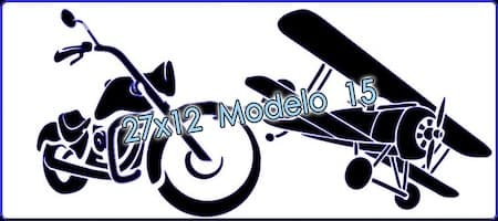 - Stencil 12x27cm Modelo 015 -